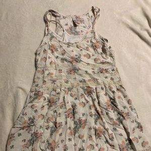 Flower tank dress